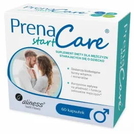 PrenaCare® START dla Mężczyzn x60 Kapsułek Vege - Aliness