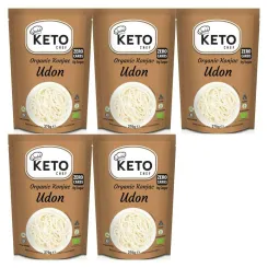 5 x KETO Makaron Konjac UDON Bio 270/200 g Keto Chef