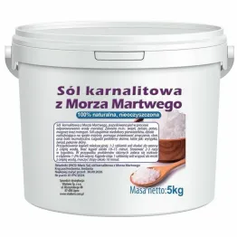 Sól Karnalitowa z Morza Martwego Naturalna Nieoczyszczona 5 kg - Vitafarm
