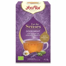 Herbatka dla Zmysłów na Dobranoc Bio 42 g (20x 2,1 g)  - Yogi Tea