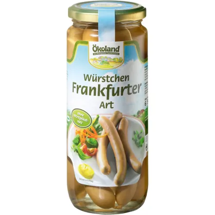 Frankfurterki W Zalewie Bezglutenowe Bio 540 G (6 szt.)- Okoland