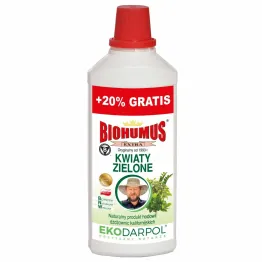 Biohumus Extra Kwiaty Zielone 1 l +20% Gratis (1,2 l) - Ekodarpol