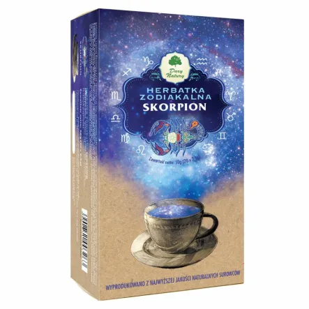 Herbatka Zodiakalna Skorpion 20 x 2,5 g Dary Natury