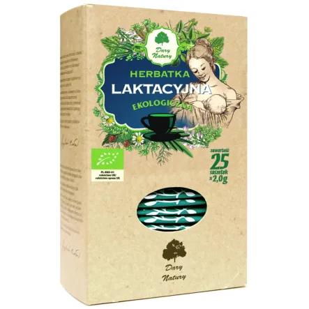 Herbatka Laktacyjna Bio (25 X 2 G) - Dary Natury