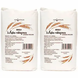 2 x Mąka Orkiszowa Biała Drobna 1 kg Vegamarket