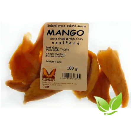 Mango Suszone Niesiarkowane 100 g - Natural