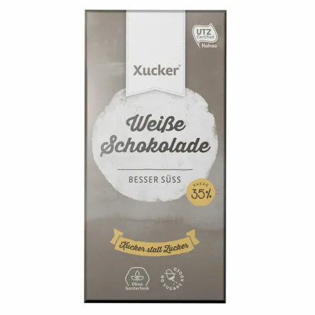 Czekolada Biała z Ksylitolem 100 g - Xucker