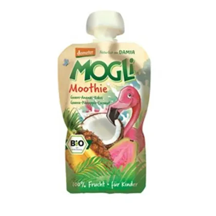 Moothie Guawa Ananas Kokos Bio 100 g Mogli Przecena Krótka Data Minimalnej Trwałości