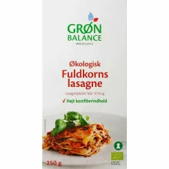 Makaron (Semolinowy Razowy) Lasagne Bio 250 g - Gron Balance