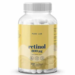 Retinol (Witamina A) 800 µg 240 Kapsułek - Pure Lab