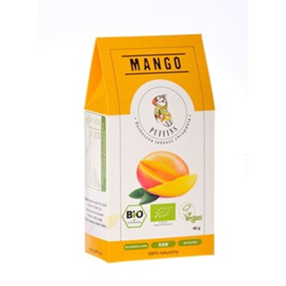 Mango Suszone Bio 40 G - Puffins