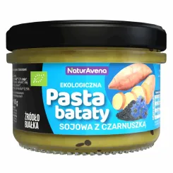 Pasta Sojowa Bataty z Czarnuszką Bio 185 g - NaturAvena (20.04.2025)