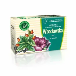 Herbatka Owocowo - Ziołowa WROCŁAWSKA 72 g (24x 3 g) -  Herbapol Wrocław