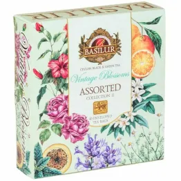 Zestaw Herbat Vintage Blossoms Assorted Collection II 60 g (40x 1,5 g) - Basilur