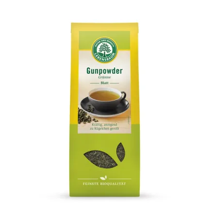 Herbata Zielona Gunpowder Bio 100 g Lebensbaum- Wyprzedaż