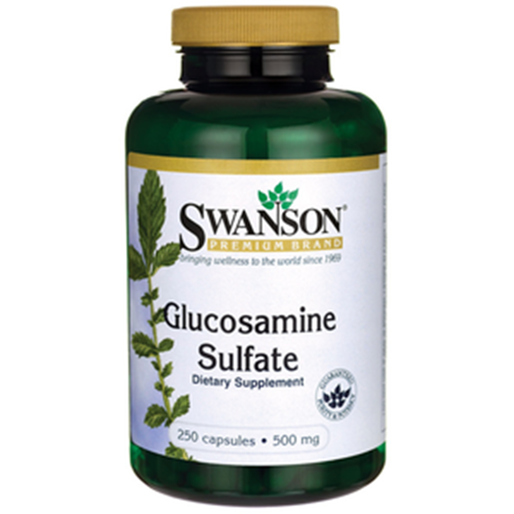 SWANSON GLUKOZAMINA 500MG 250 KAPSUŁEK
