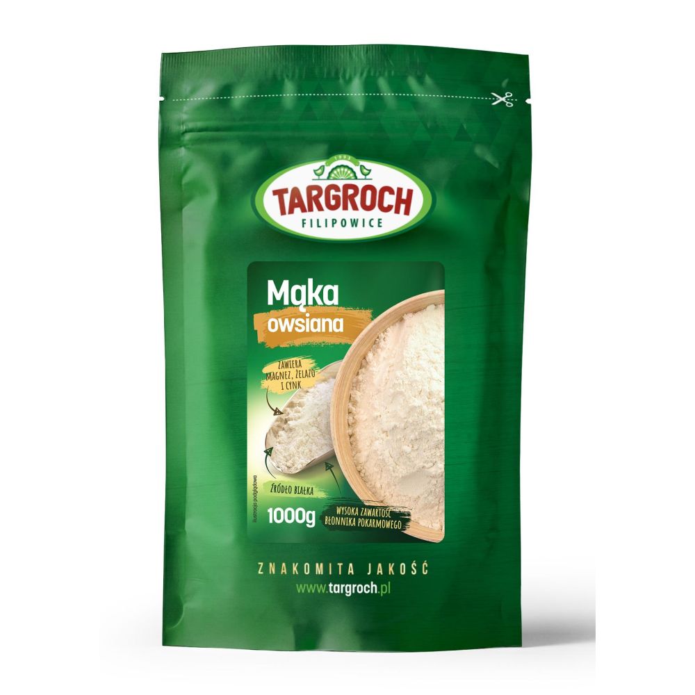 MĄKA OWSIANA 1 KG TARGROCH