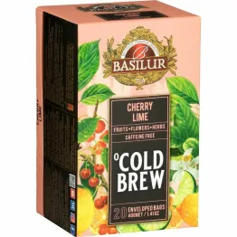 Herbatka COLD BREW Cherry Lime Saszetki 40 g (20x 2 g) - BASILUR