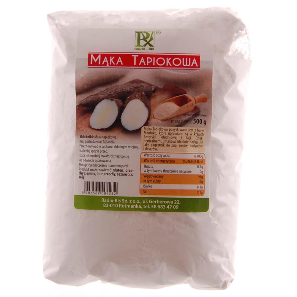 Mąka Tapiokowa 500 g Radix-Bis