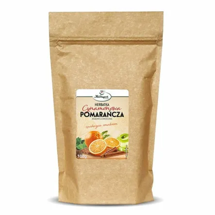 Herbatka Cynamonowa Pomarańcza 100 g - Herbapol Kraków