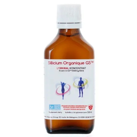 Krzem Organiczny - Silicium Organ L'Original Si-G5 Koncentrat 50ml Emir 