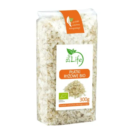 Płatki Ryżowe Bio 300 g - BioLife