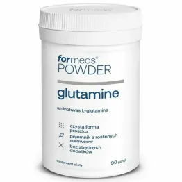 Glutamine Aminokwas L-glutamina Proszek 63 g (90 Porcji)- Formeds
