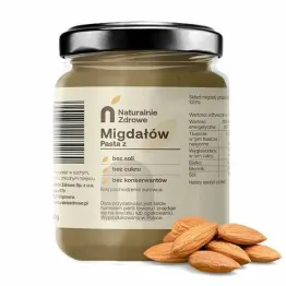 Pasta z Migdałów 500 g - Naturalnie Zdrowe