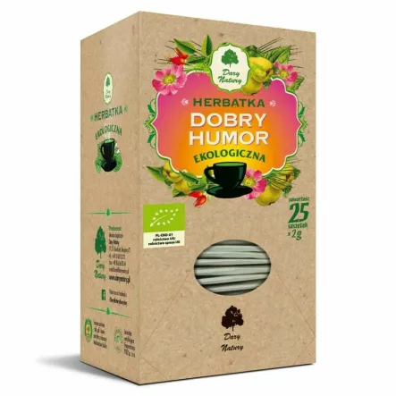 Herbatka Dobry Humor Eko 50 g (25x 2 g) - Dary Natury