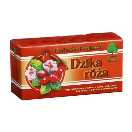 Herbatka Dzika Róża Eko 20X2,5 G - Dary Natury