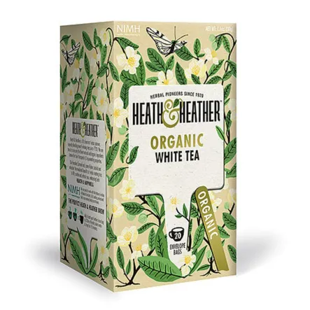 Herbata Ekologiczna Biała White Tea 30 g Heath & Heather - Wyprzedaż