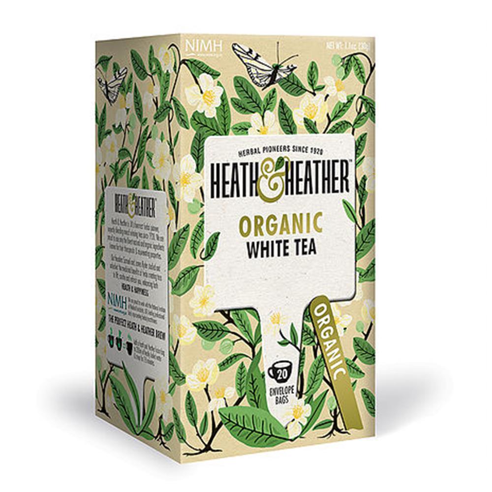 Herbata Ekologiczna Biała White Tea 30 g Heath & Heather
