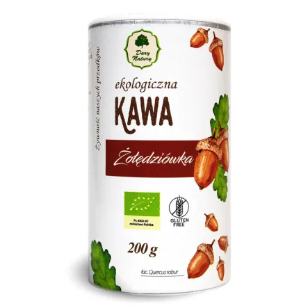 Kawa Żołędziówka Bezglutenowa Eko 200 g - Dary Natury