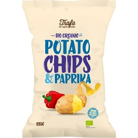 Chipsy Ziemniaczane O Smaku Paprykowym Bio 125 g Trafo
