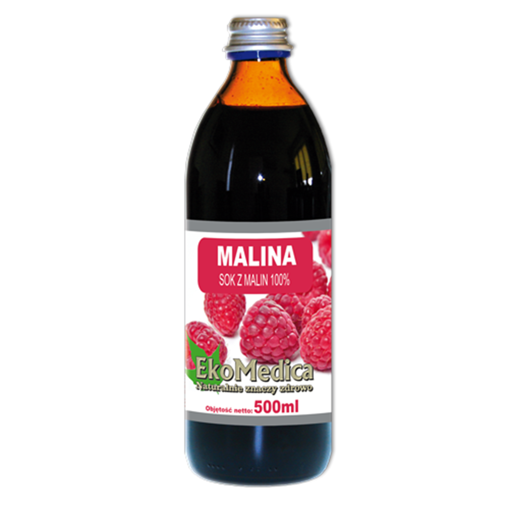 Malina 100% Sok Ekamedica