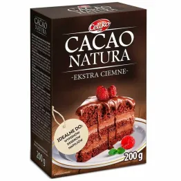 Kakao Naturalne Ekstra Ciemne 200 g - Celiko