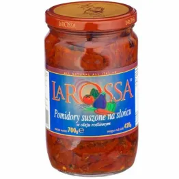 Pomidory Suszone na Słońcu w Oleju Słonecznikowym 700 g (420 g) - LA ROSSA