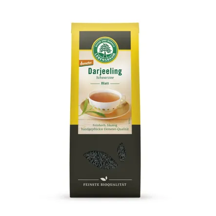 Herbata Czarna Darjeeling Liściasta Bio 100 g Lebensbaum