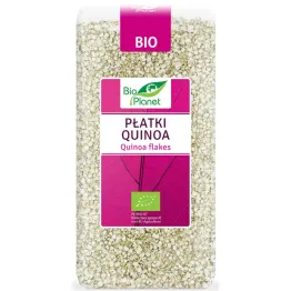 Płatki Quinoa Bio 300 g - Bio Planet - Płatki z Komosy Ryżowej Eko - Przecena Krótka Data Minimalnej Trwałości