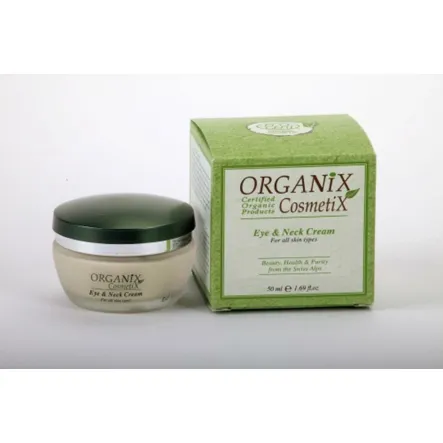 Organiczny Krem Pod Oczy i Na Szyję 50 ml-Organix Cosmetix PRZECENA - KRÓTKA DATA MINIMALNEJ TRWAŁOŚCI