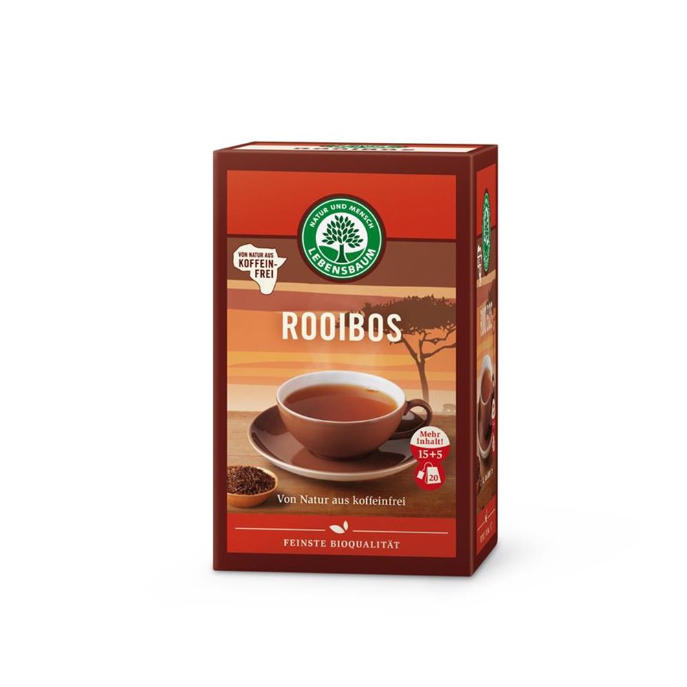 Herbata Rooibos Bio (20 X 1,5 G) - Lebensbaum