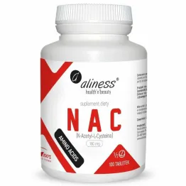NAC N-Acetyl-L-CYSTEINE 100 Tabletek - Aliness