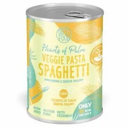 Keto Makaron Spaghetti  z Serca Palmy Puszka 400 g (220 g) - Diet-Food - Przecena Krótka Data Minimalnej Trwałości
