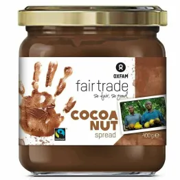 Krem Orzechowo - Kakaowy Fair Trade Bezglutenowy 400 g - Oxfam