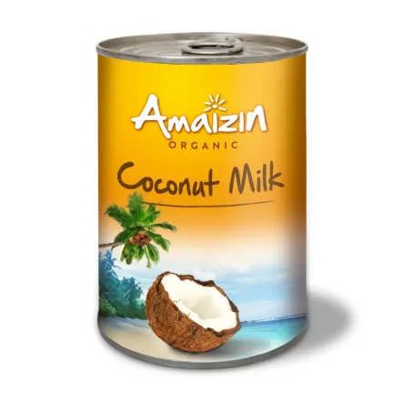 Kokosowa Alternatywa Mleka 17% Tłuszczu Bio 400 Ml Mleko Kokosowe - Amaizin 