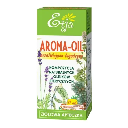Kompozycja Olejków Aroma - Oil Orzeźwiająco - Łagodzący 10 ml - ETJA