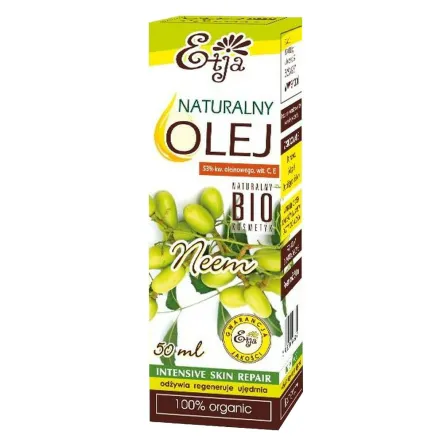 Naturalny Olej Neem (Kosmetyczny) 50 ml - ETJA