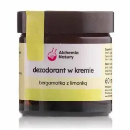 Dezodorant w Kremie Bergamotka z Limonką 60 ml - Alchemia Natury