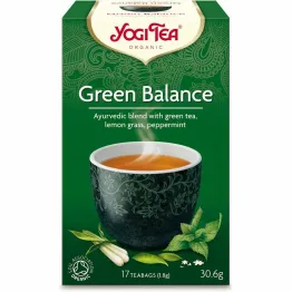 Herbatka Zielona Równowaga Bio 30,6 g (17 Sztukx 1,8 g) - Yogi Tea