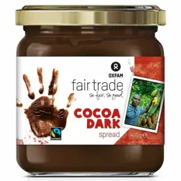 Krem Kakaowy Ciemny Fair Trade Bezglutenowy 400 g - Oxfam